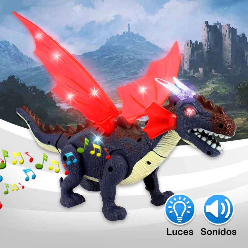 Miniatura 5 de Dragon Con Sonidos Luces 802A
